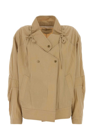 Beige lyocell Theresa jacket ISABEL MARANT (VE0668FBD2G01I)