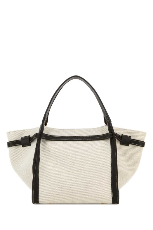 Небольшая белая холщовая сумка для покупок TOD'S (XBWTIMAT200U6J) TOD'S