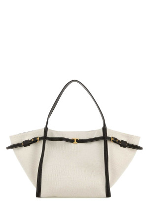 White canvas medium shopping bag TOD'S (XBWTIMAT300U6J)