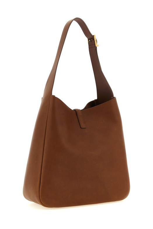 Большая сумка через плечо «Le 5 à 7», коричневая 850545AAEOP2103