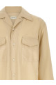 Рубашка с отложным воротником, бежевая LEMAIRE SH1233LF1308BG235
