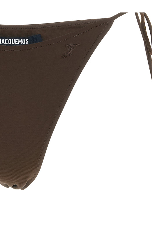 Триугольные плавки «Le Bas De Plage» коричневого цвета 26EBOW00628AW00096850