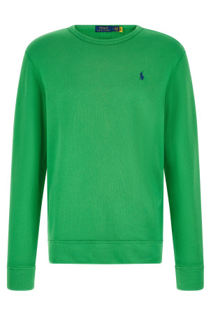 Бавовняна футболка з капюшоном «Loopback», зелена POLO RALPH LAUREN 710A12485003