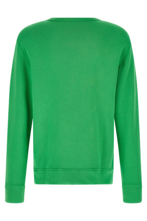 Бавовняна футболка з капюшоном «Loopback», зелена POLO RALPH LAUREN 710A12485003