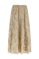 Юбка «Ослепительная вышивка морского дна», бежевая M0F79G4011C9593