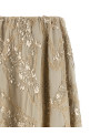Юбка «Ослепительная вышивка морского дна», бежевая M0F79G4011C9593