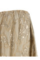 Юбка «Ослепительная вышивка морского дна», бежевая M0F79G4011C9593