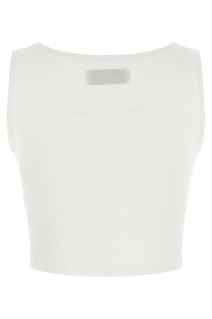 Топ «Cropped Rib», білий 1G010011J009CA401