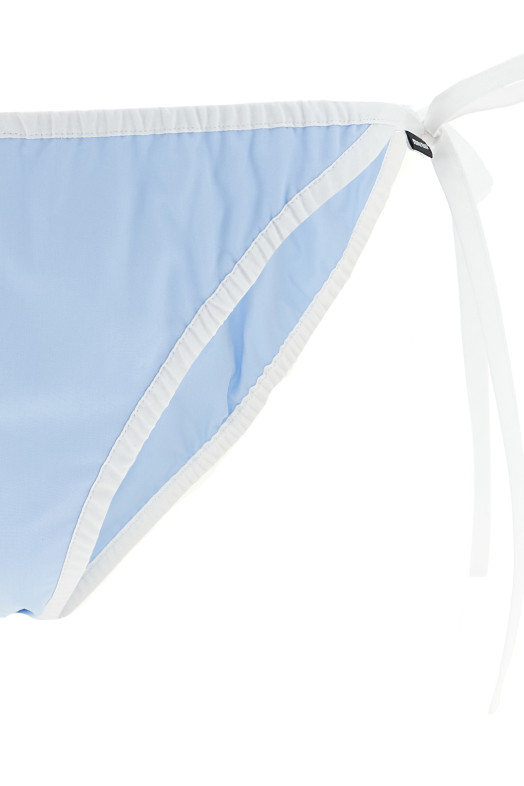 Бикини-трусики из поплина, СИНИЕ MIU MIU MCX354SOOO19SFF061M