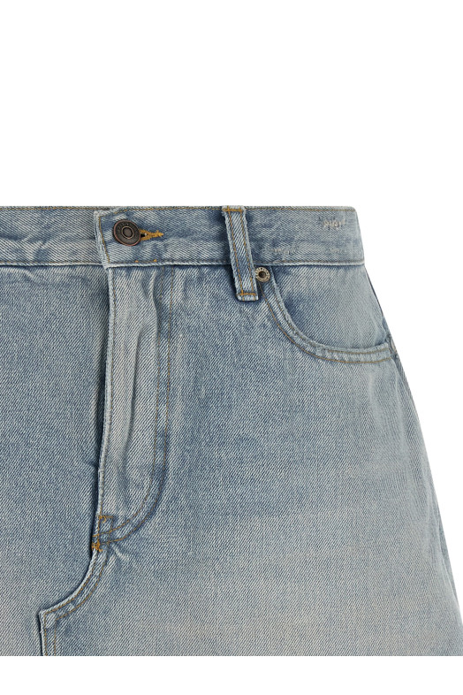 Japanese twill skort BLUE