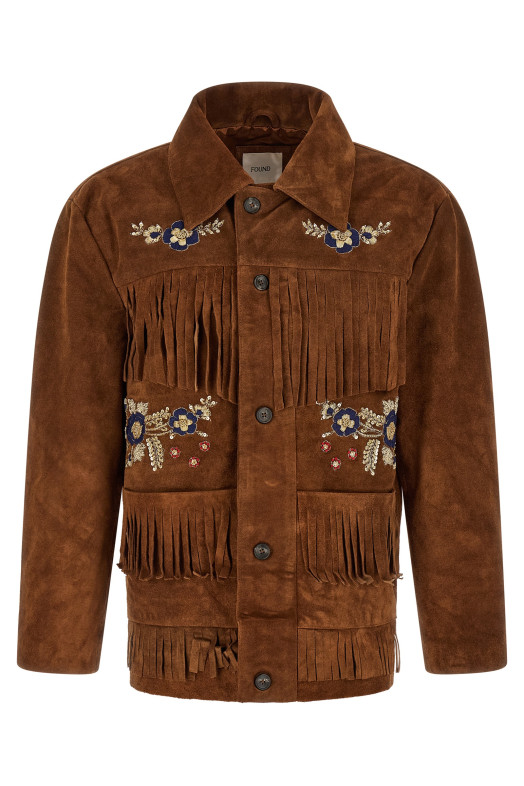 Куртка «Western» коричневого цвета FOSS26JA07323C737