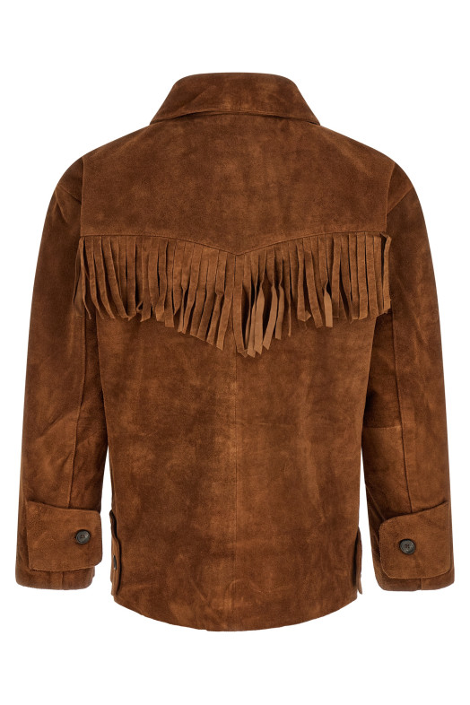 Куртка «Western» коричневого цвета FOSS26JA07323C737