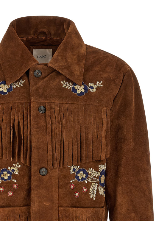 Куртка «Western» коричневого цвета FOSS26JA07323C737