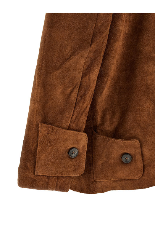Куртка «Western» коричневого цвета FOSS26JA07323C737