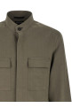 'Oasi lino' overshirt Gray