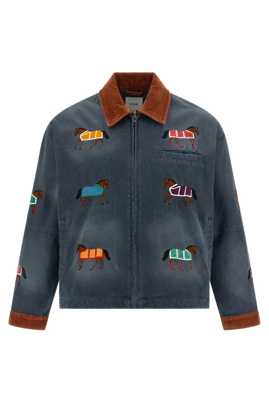 Куртка «Lariat» синего цвета FOSS26JA033116336