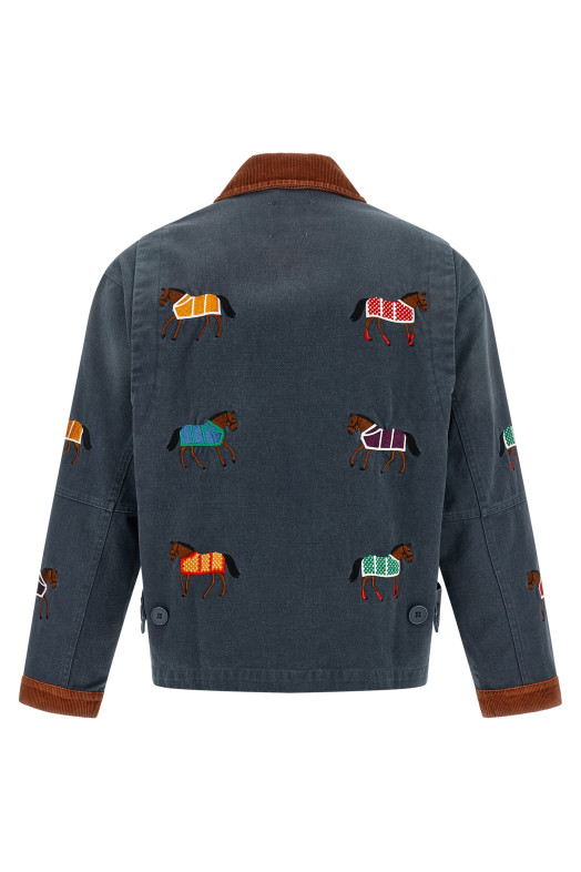 Куртка «Lariat» синего цвета FOSS26JA033116336