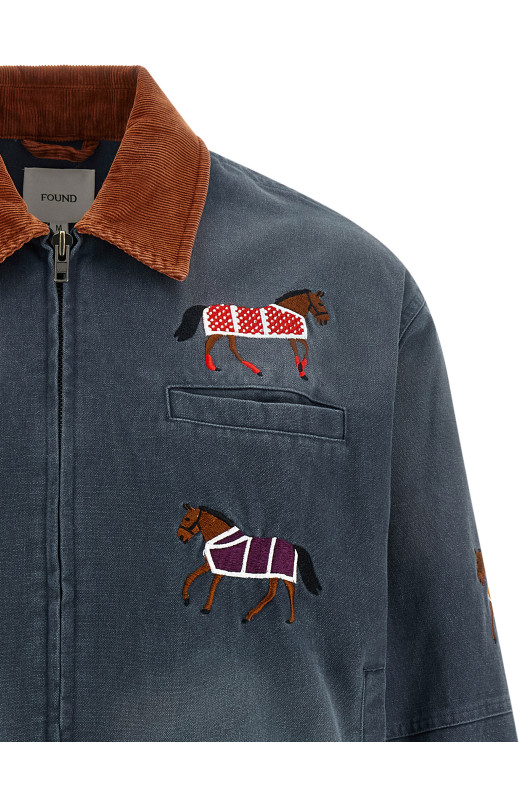 Куртка «Lariat» синего цвета FOSS26JA033116336