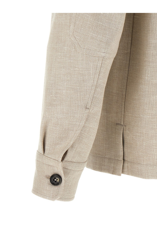 'Crossover' overshirt Gray