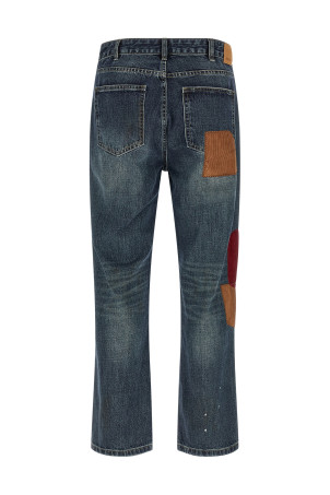 Джинсы «Пэчворк», синие FOSS26DP050126327