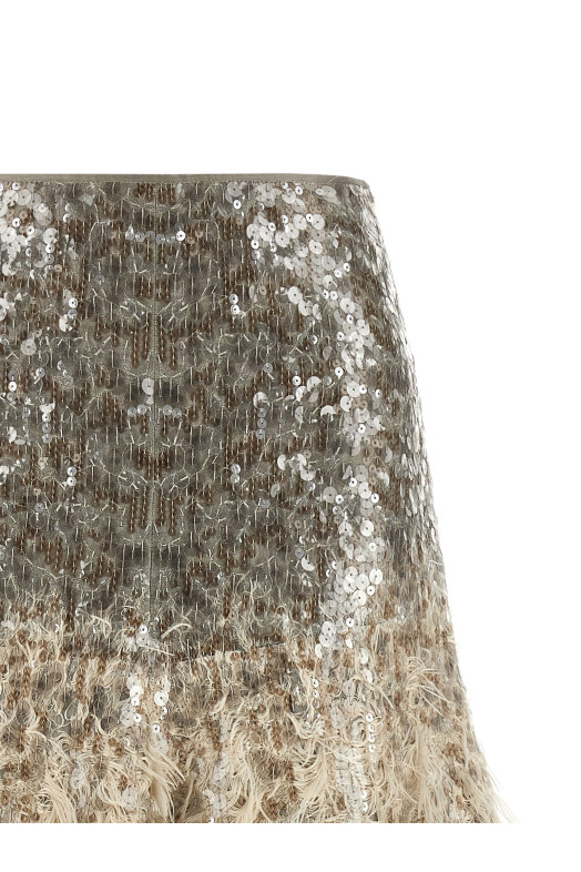 Юбка «Dazzling Dégradé», бежевая MQ985G4019C9593