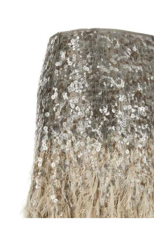 Юбка «Dazzling Dégradé», бежевая MQ985G4019C9593