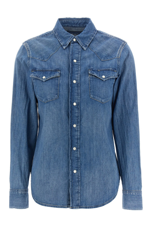 Denim shirt Blue