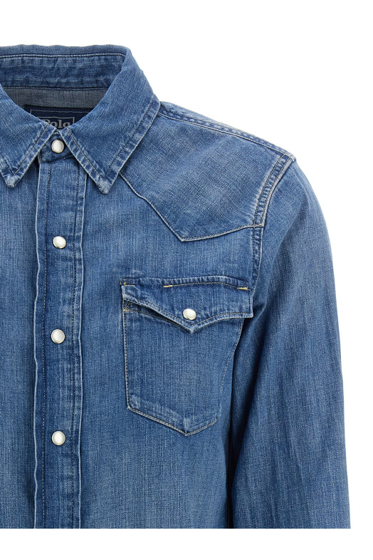 Denim shirt Blue