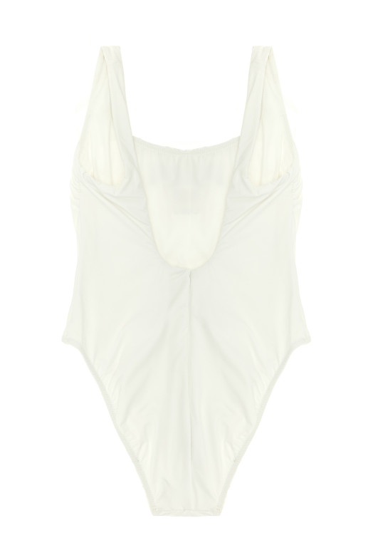 'Polo' one-piece swimsuit White