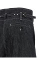 High waist jeans Black