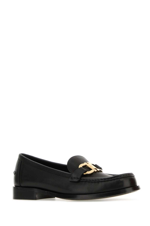 Black leather Maryan loafers Black SALVATORE FERRAGAMO (01H7047697551C)