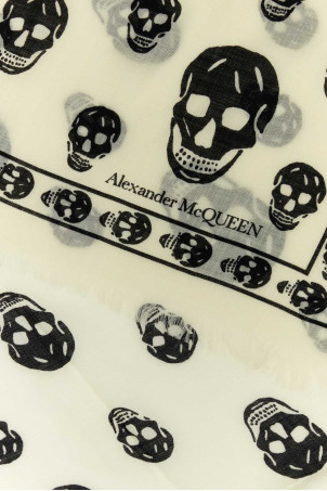 Embroidered wool foulard ALEXANDER MCQUEEN (5577173222Q)