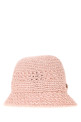 Pink raffia bucket hat MIU MIU (5HC2872DO1)