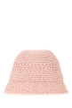 Pink raffia bucket hat MIU MIU (5HC2872DO1)