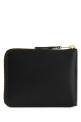 Black leather wallet Black COMME DES GARCONS (SA7100)