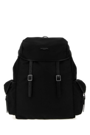 Чорний полотняний рюкзак WOOYOUNGMI (W261BA01)