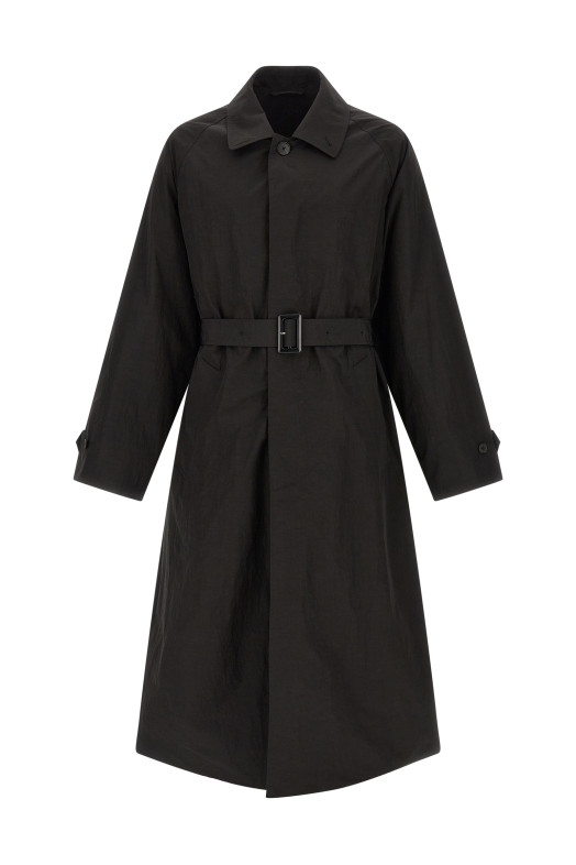 Тренч из технической ткани, черный ST1372BLACK