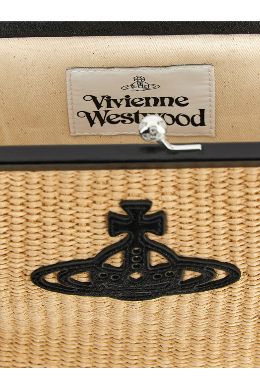 'Vivienne' clutch Beige