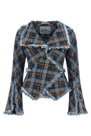 'Worth More' blazer Blue