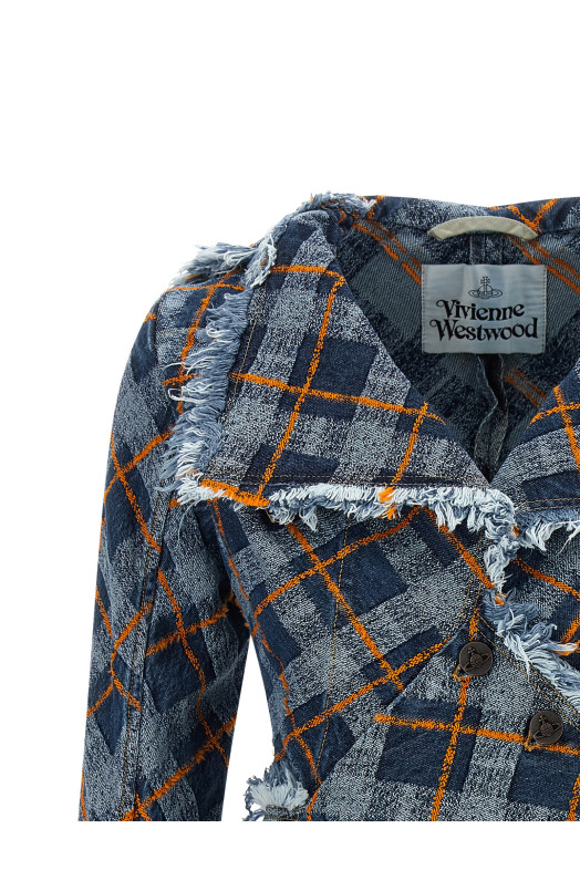 'Worth More' blazer Blue