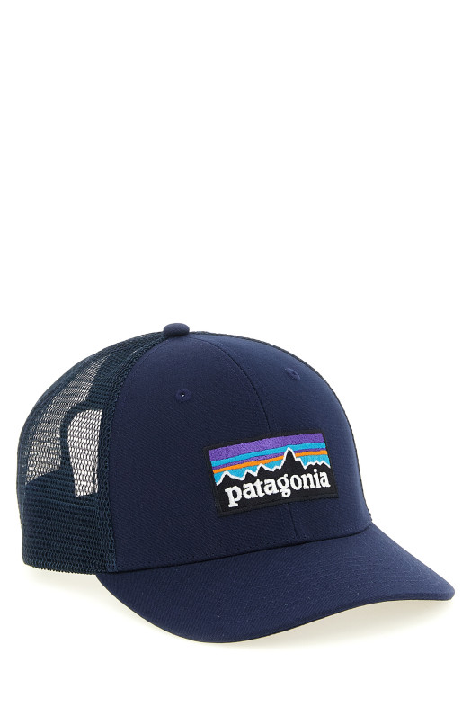 'P-6 Logo Trucker' cap Blue