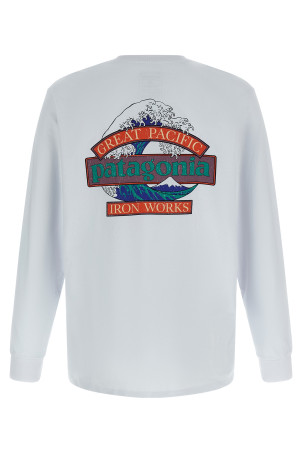 Футболка «Men's L/S Great Waves Responsibili-Tee®», біла 37876WHI