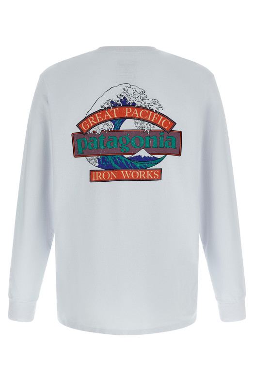 Футболка «Men's L/S Great Waves Responsibili-Tee®», белая 37876WHI