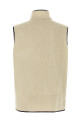 'Men's Retro Pile' vest Beige