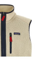 'Men's Retro Pile' vest Beige