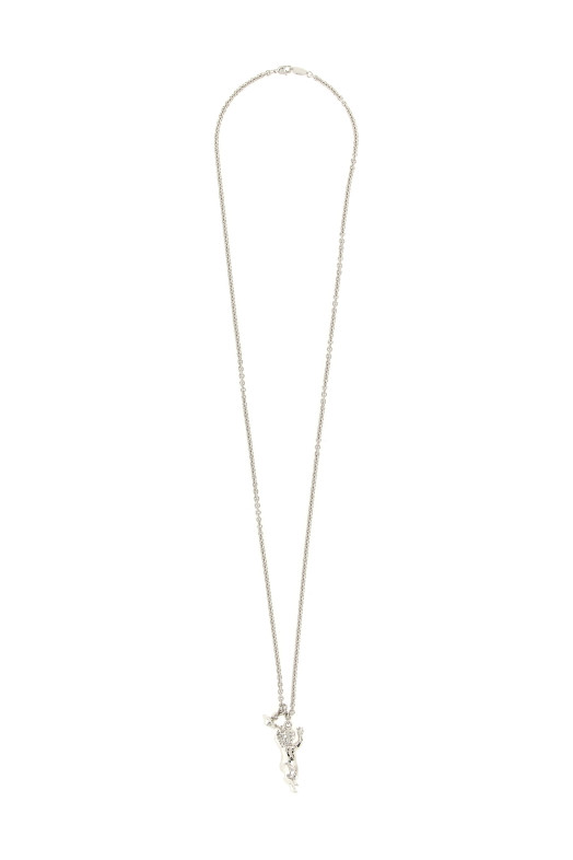 'Man Satyr' necklace Silver