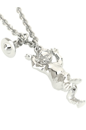 'Man Satyr' necklace Silver