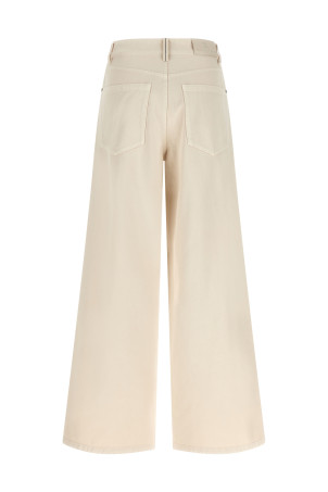 'Relaxed' jeans Beige