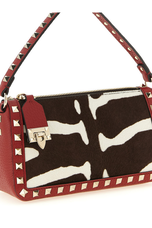 ValentinoGaravani 'Rockstud' small shoulder bag Red