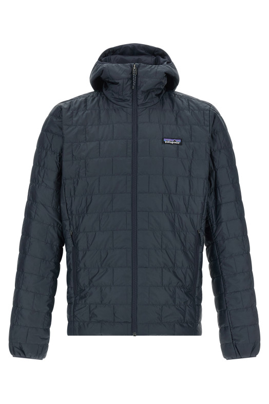 'Nano Puff® Hoody' down jacket Blue